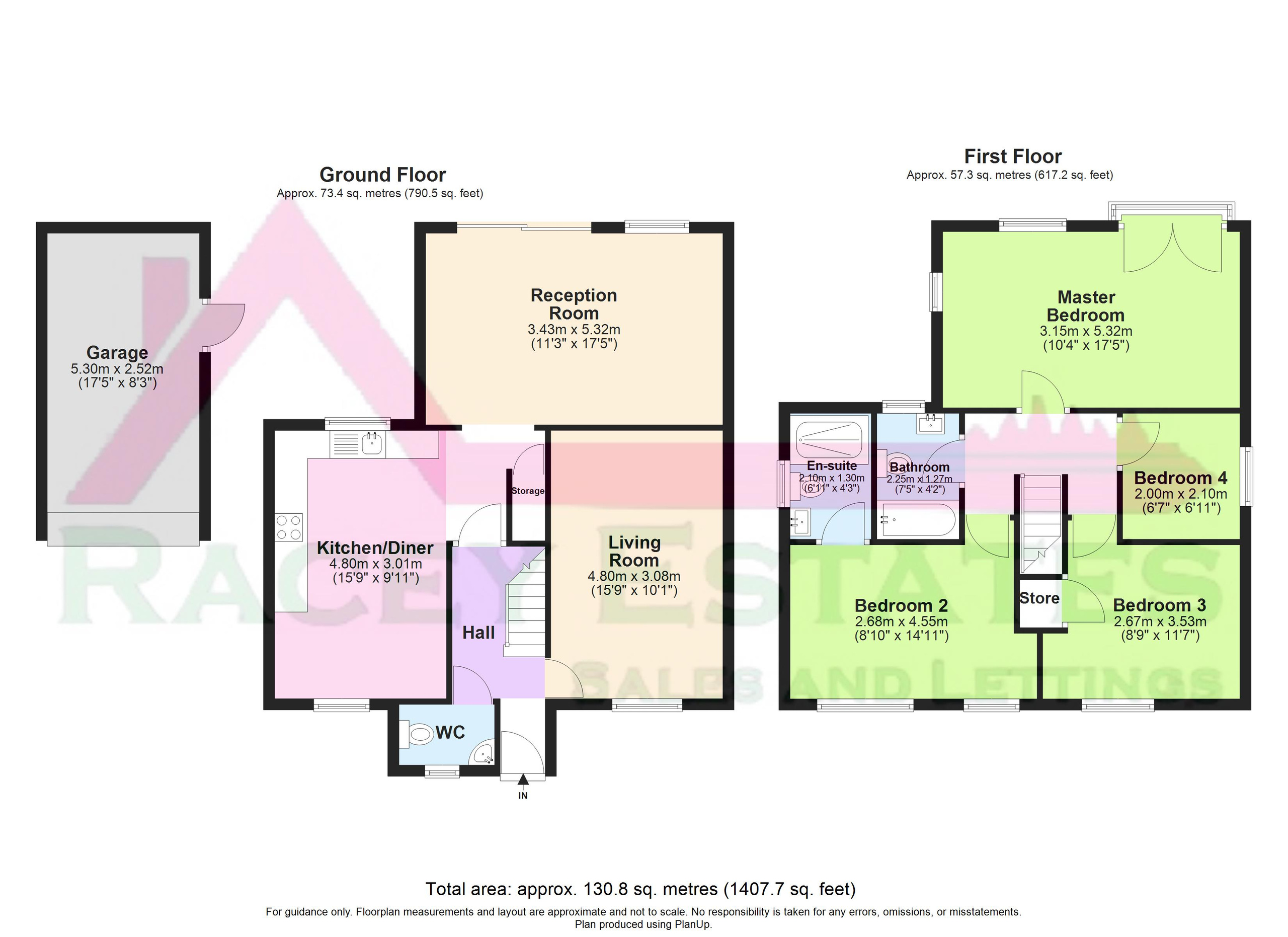28 Chandler Way, Warrington floorplan