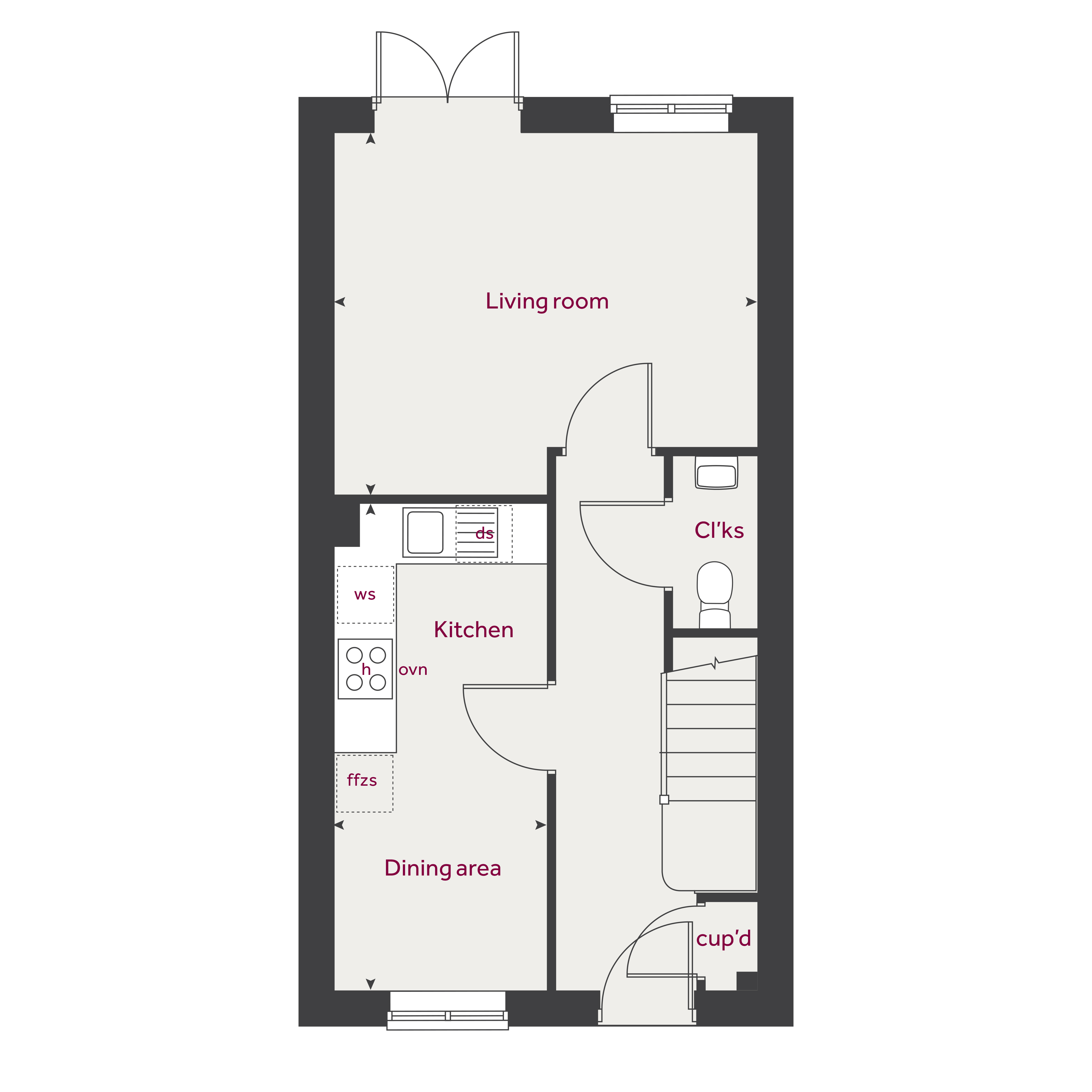 h111, Flowers Lane, Leighton West, Crewe floorplan
