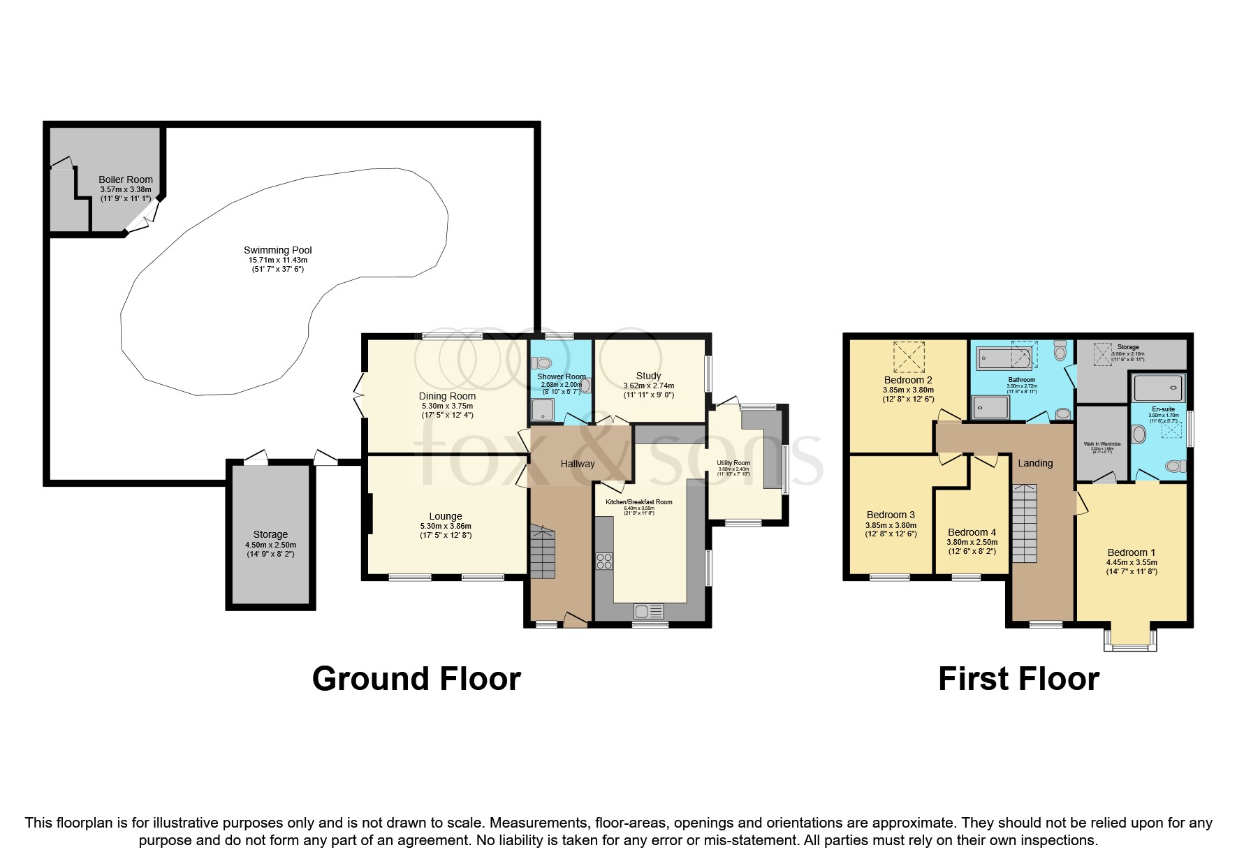 1, Swanmore Close, BOURNEMOUTH floorplan