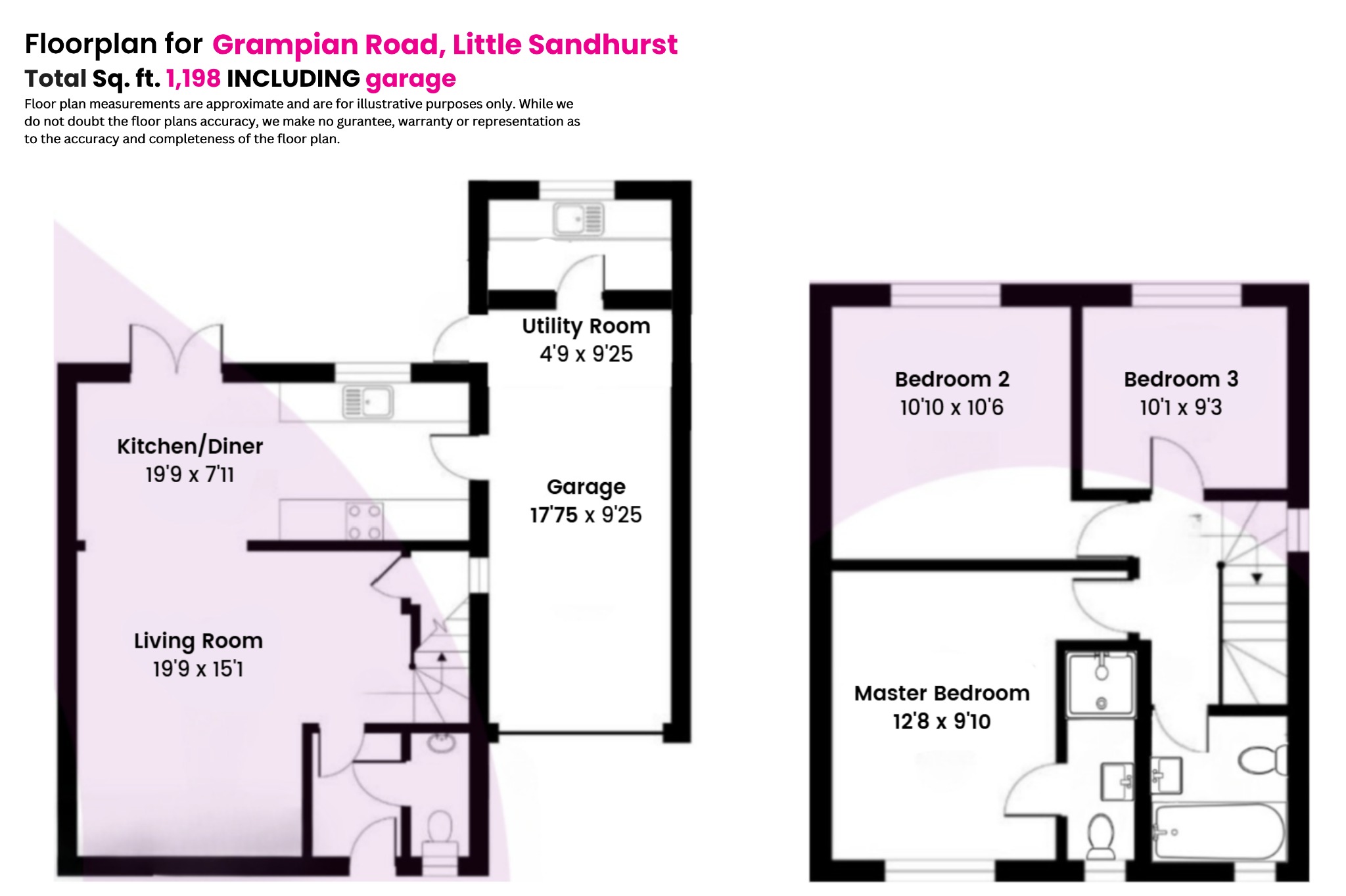 62 Grampian Road, Sandhurst, Berkshire floorplan