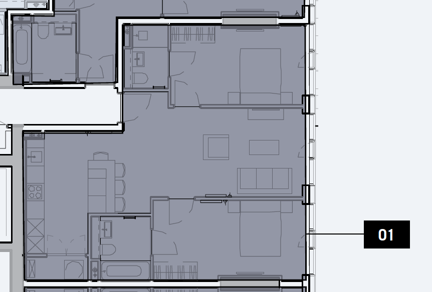 PS-901,, One Port Street, Manchester floorplan