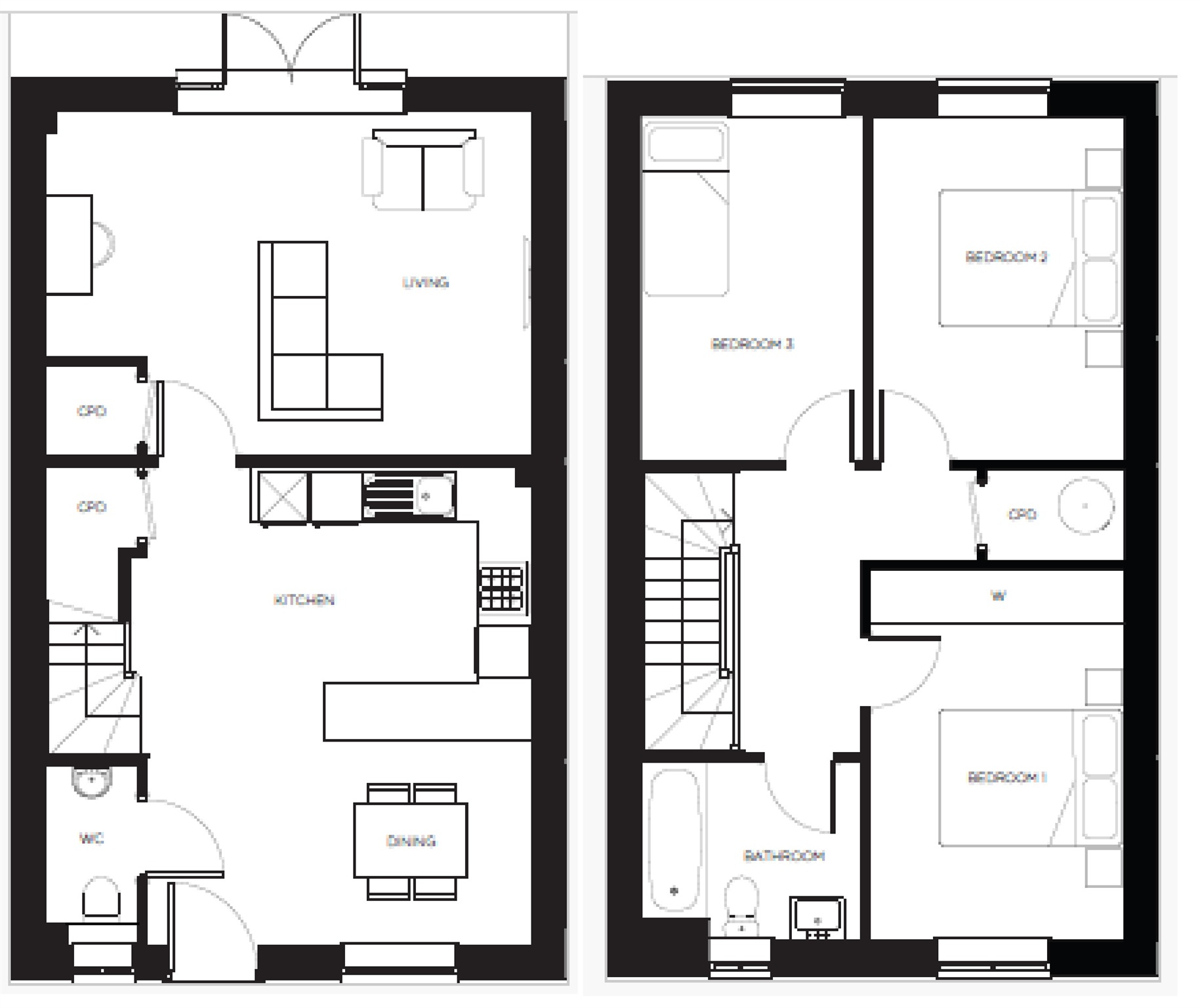 Plot 010, Conquerors Gate,, North Trade Road, Battle floorplan