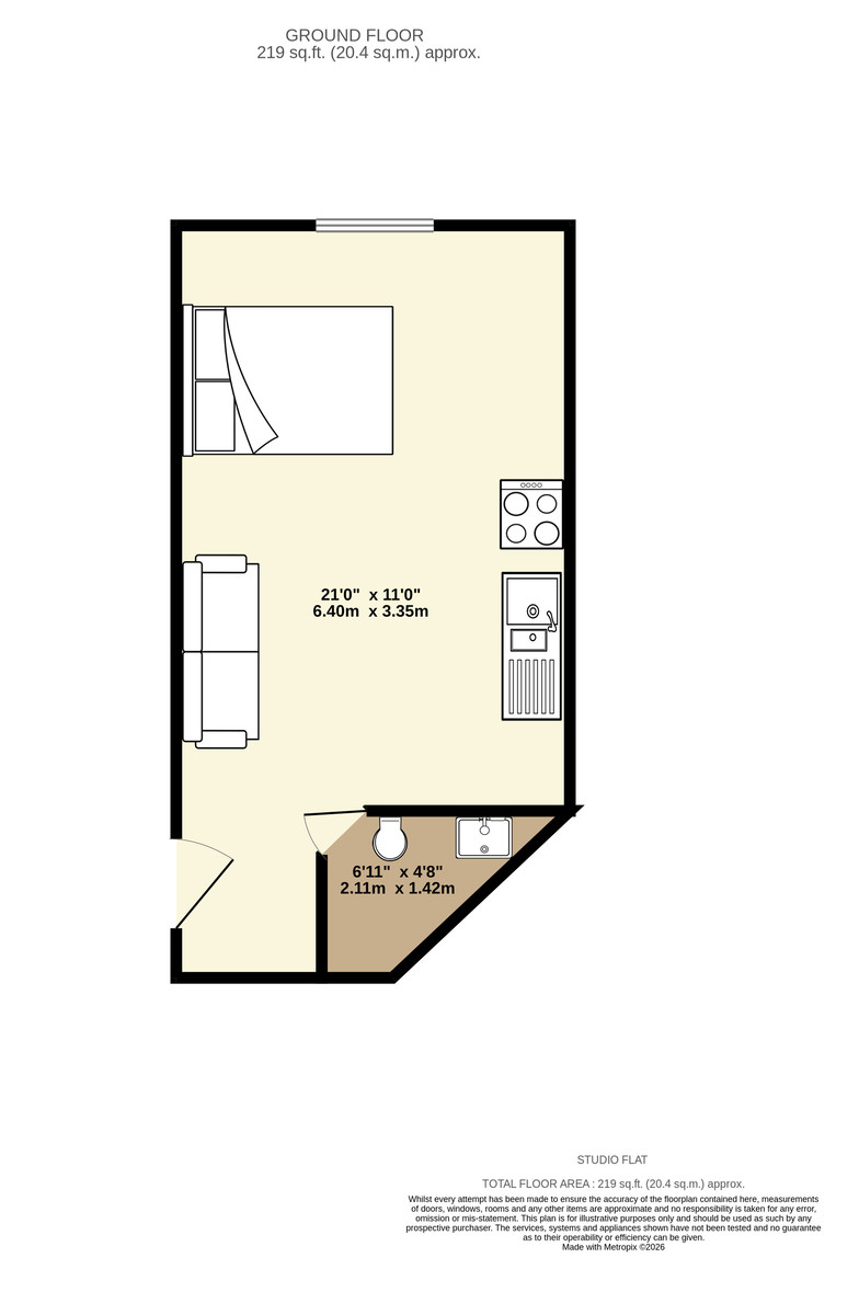 14 Cyprus Road, London floorplan