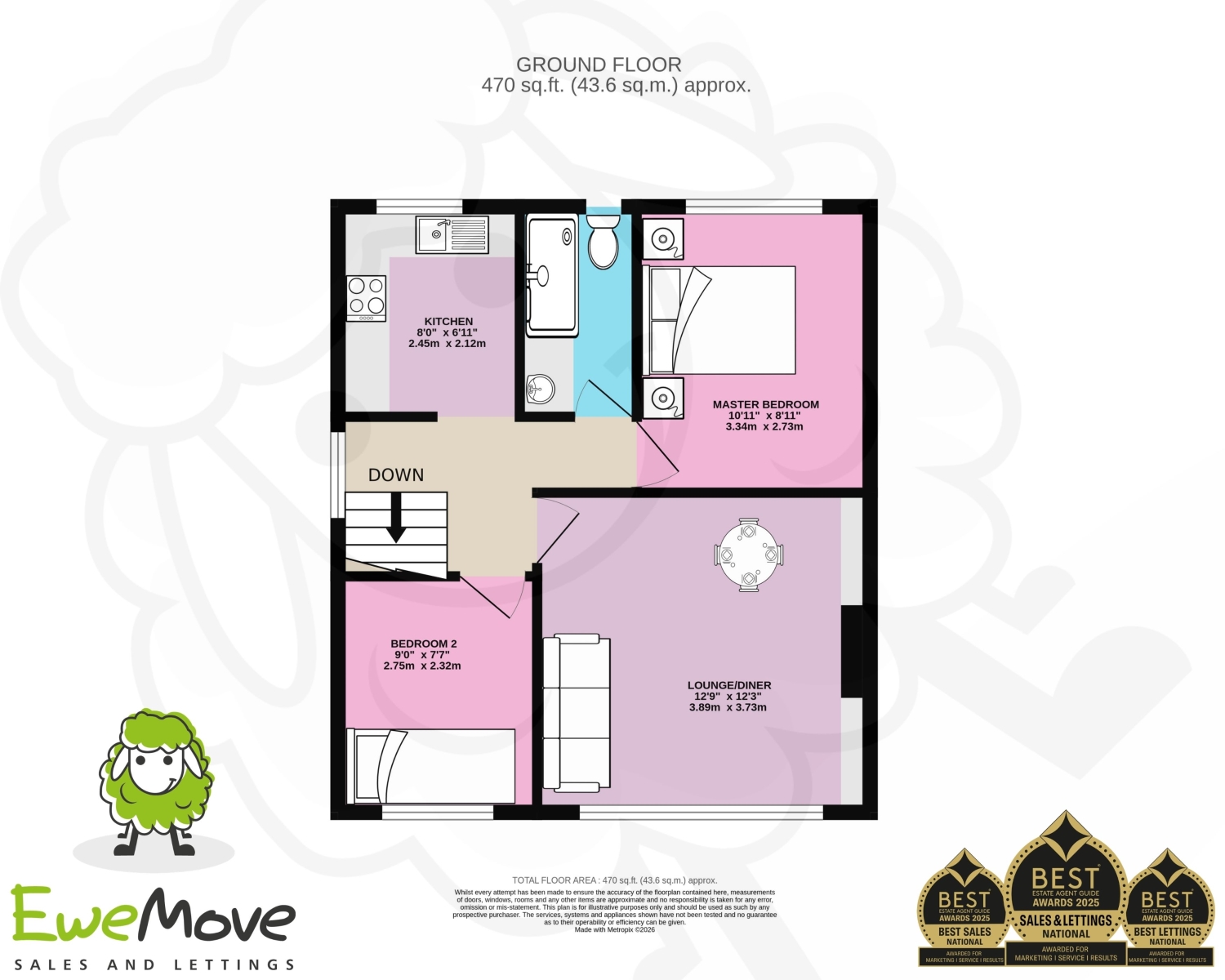 513, Hitchin Road, Luton floorplan