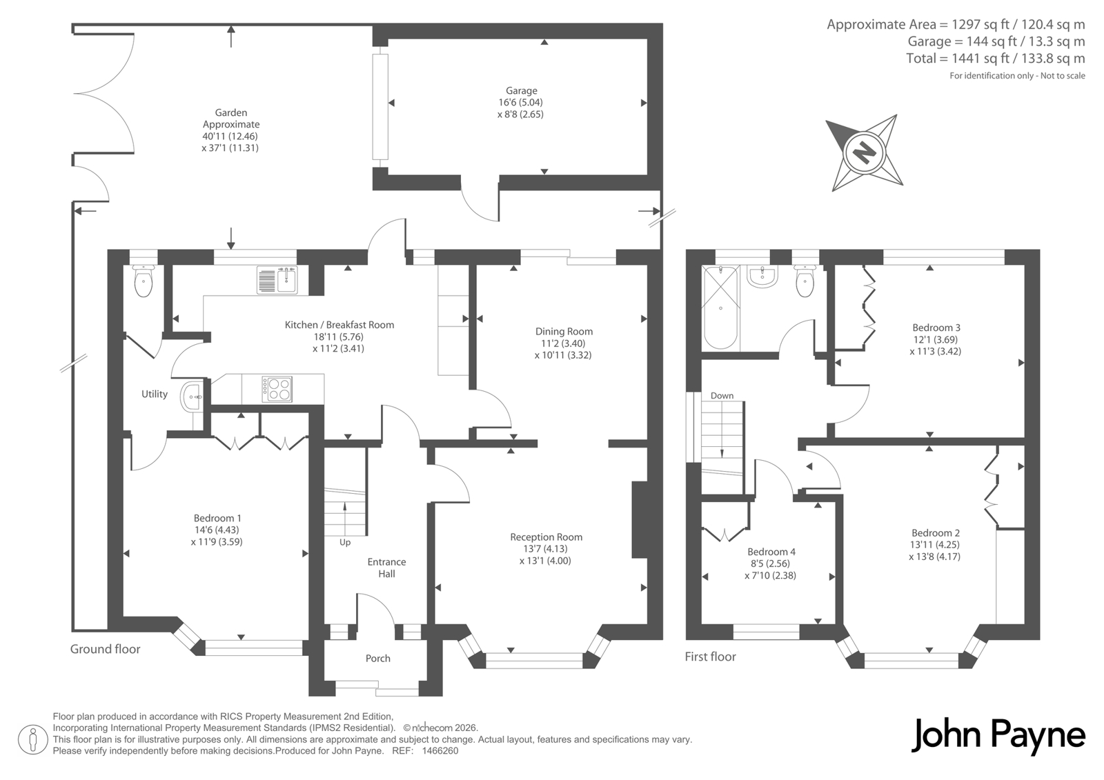 25, Porcupine Close, London floorplan