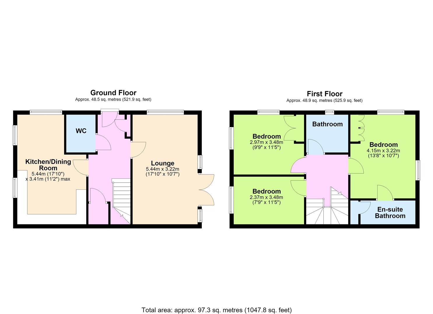 2, Begonia Gate, Worthing floorplan