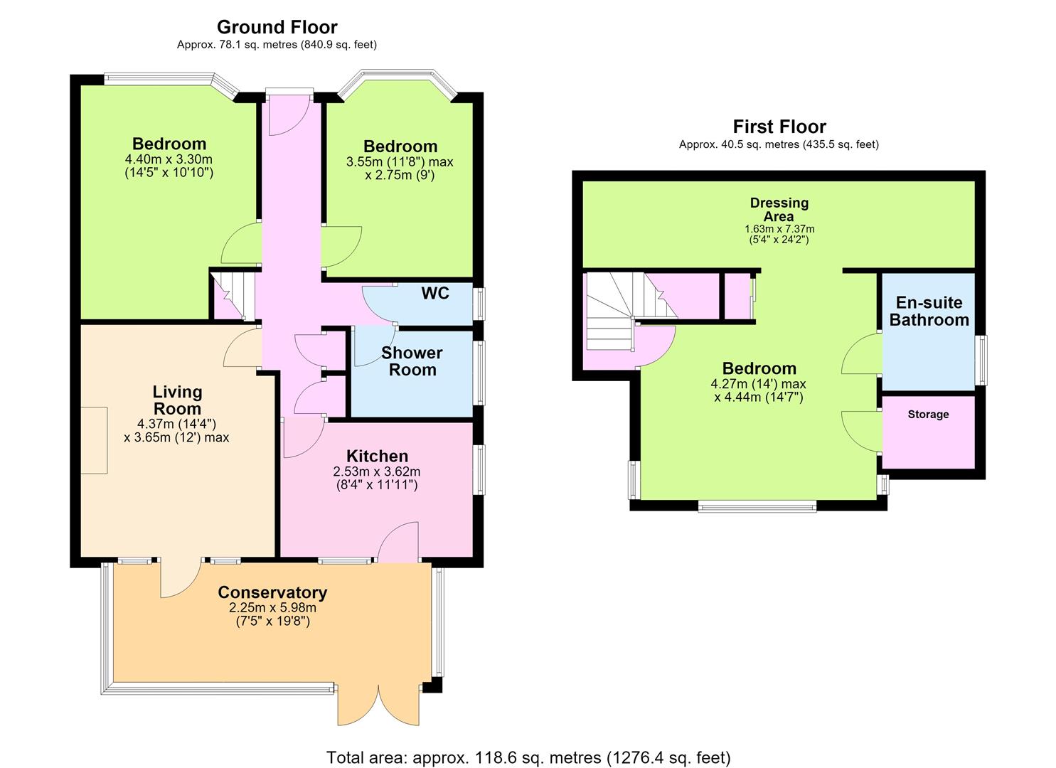 21, Parham Road, Worthing floorplan