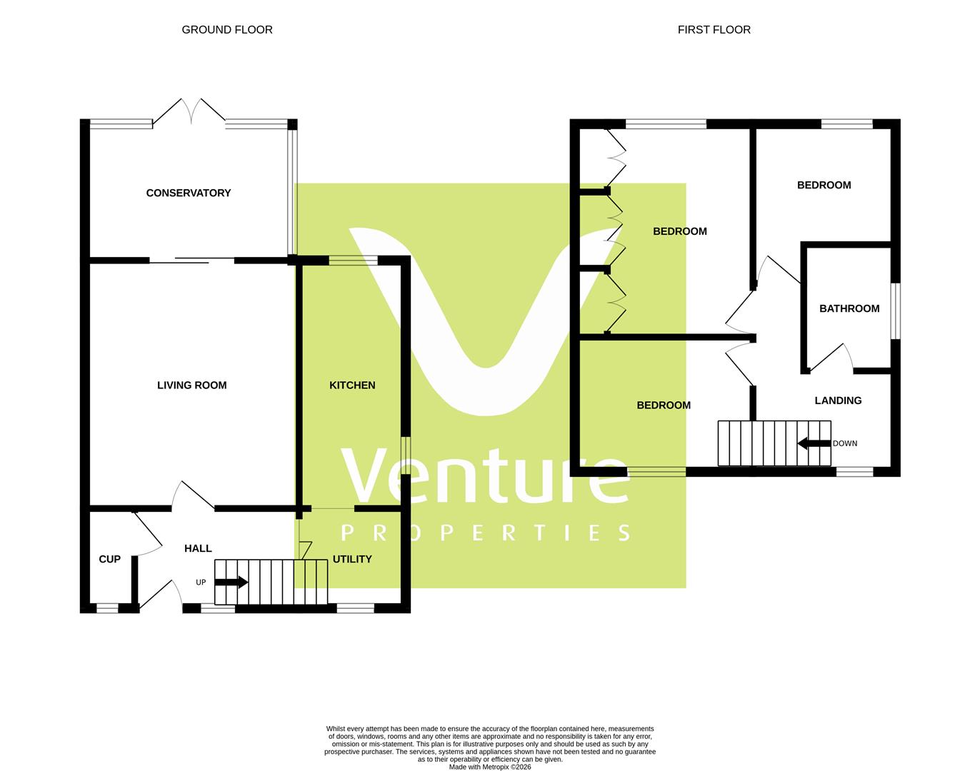 13, Cook Avenue, Bearpark floorplan