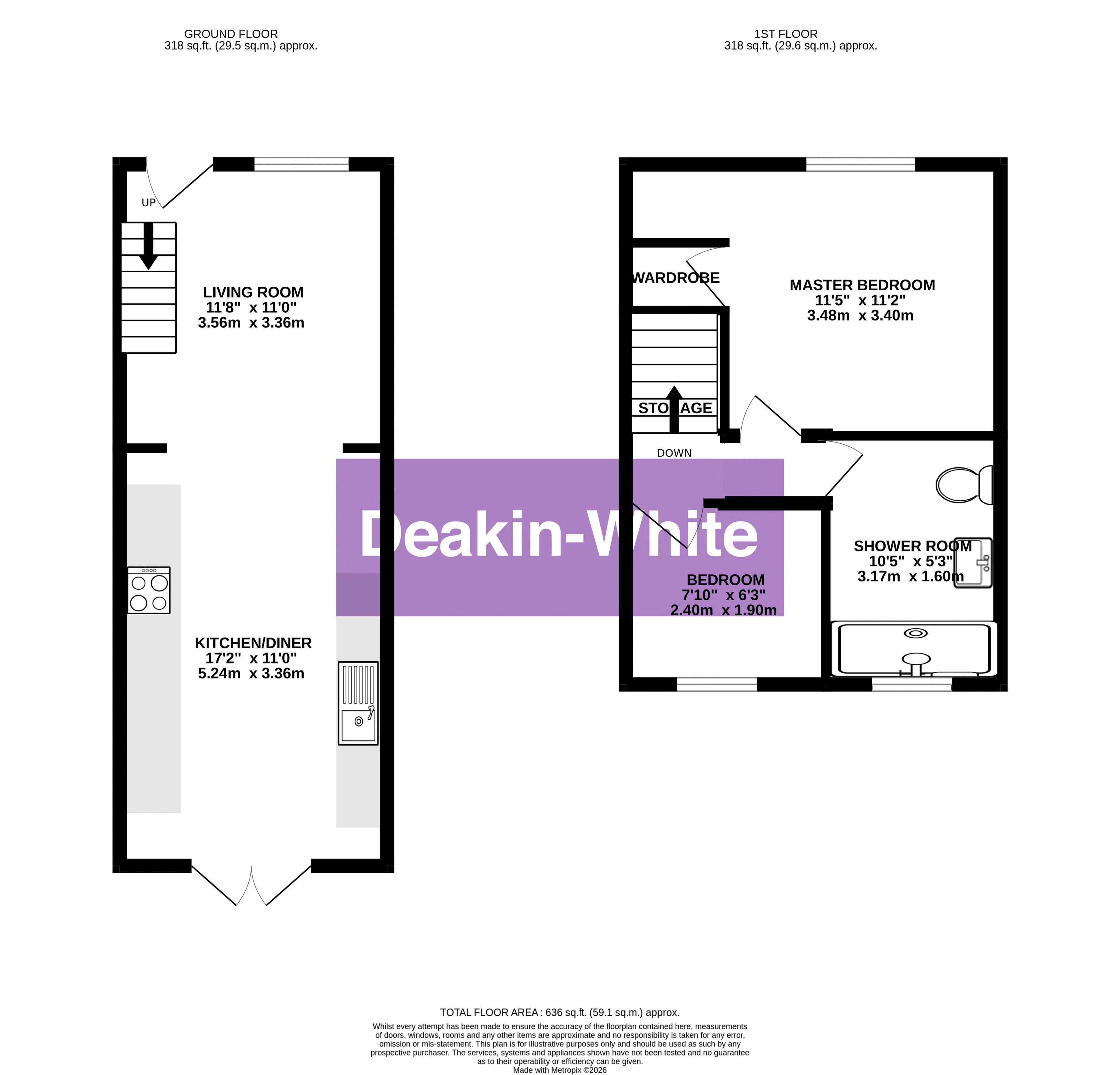 40, High Street, Wing floorplan