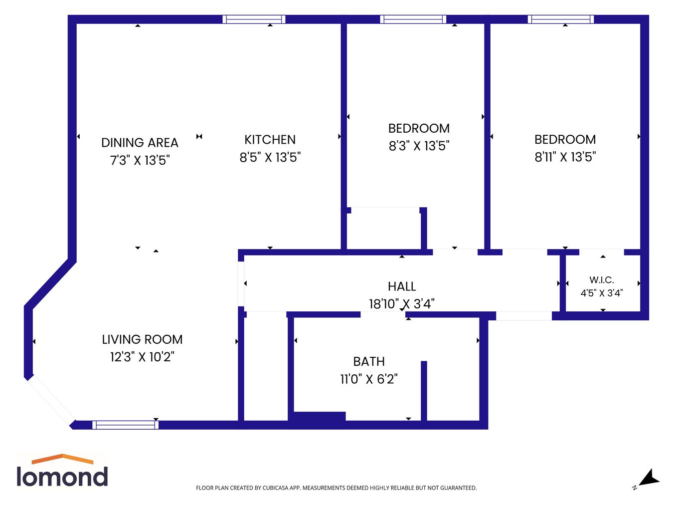 Flat F, 10, Barassiebank Lane, Troon floorplan