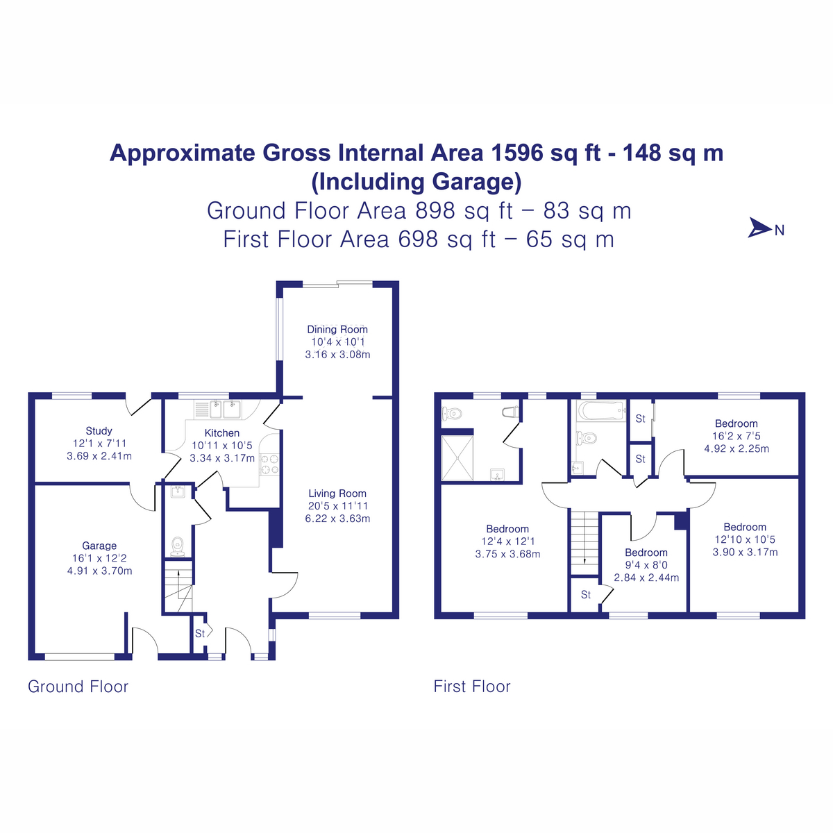 9, Almond Road, Bicester floorplan