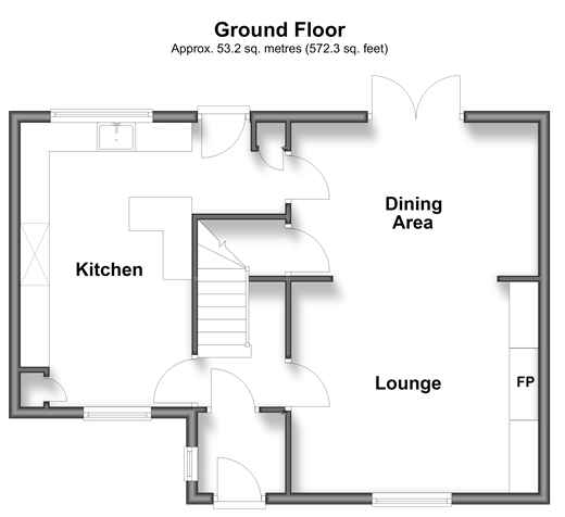 Smiths Hill West Farleigh, Maidstone floorplan