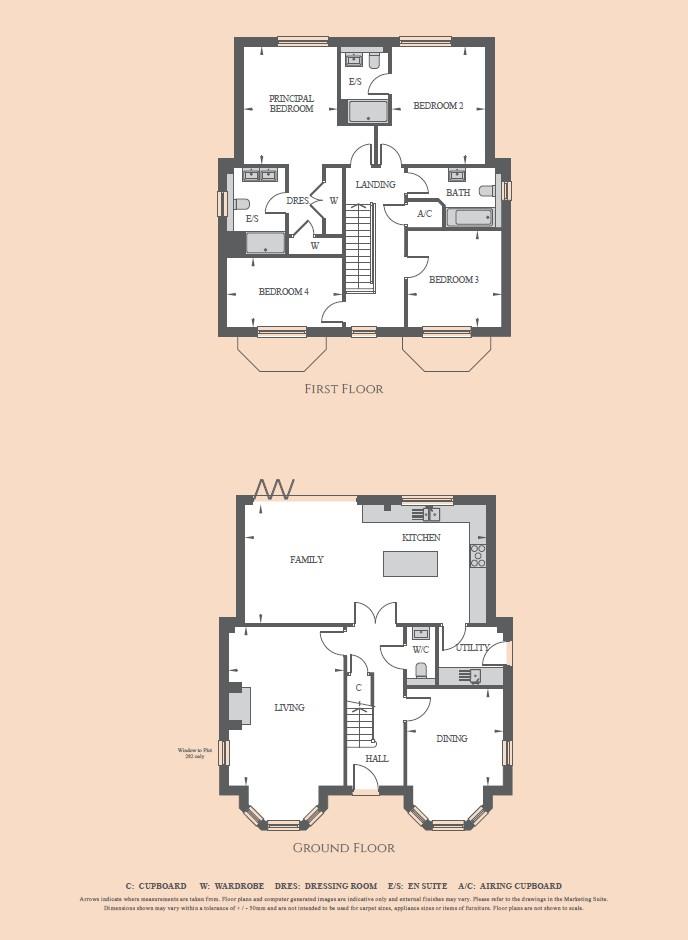 Plot 306, The Berkeley, Barleylands, Manningtree floorplan