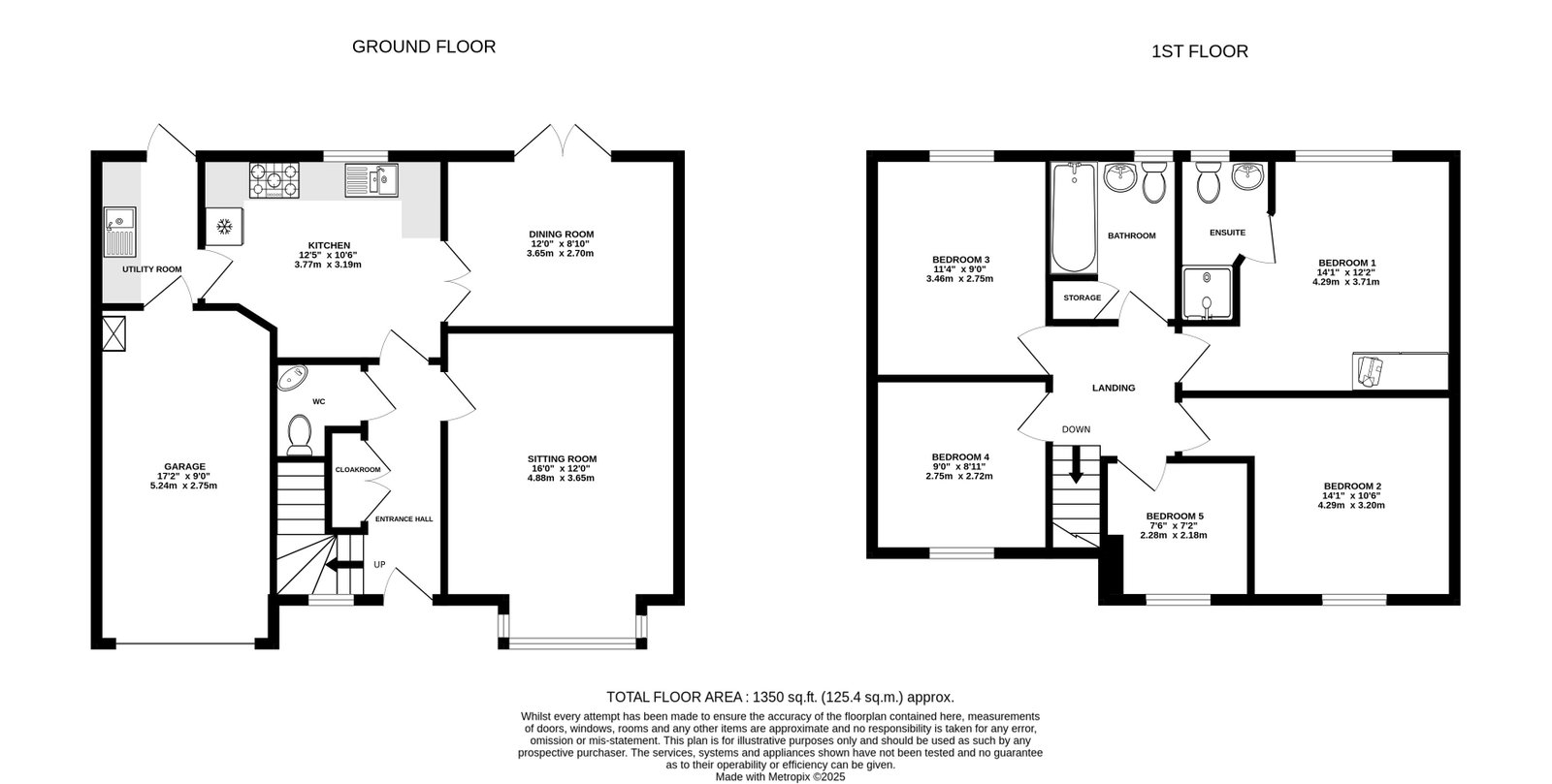 16, Orchard Vale, Hereford floorplan