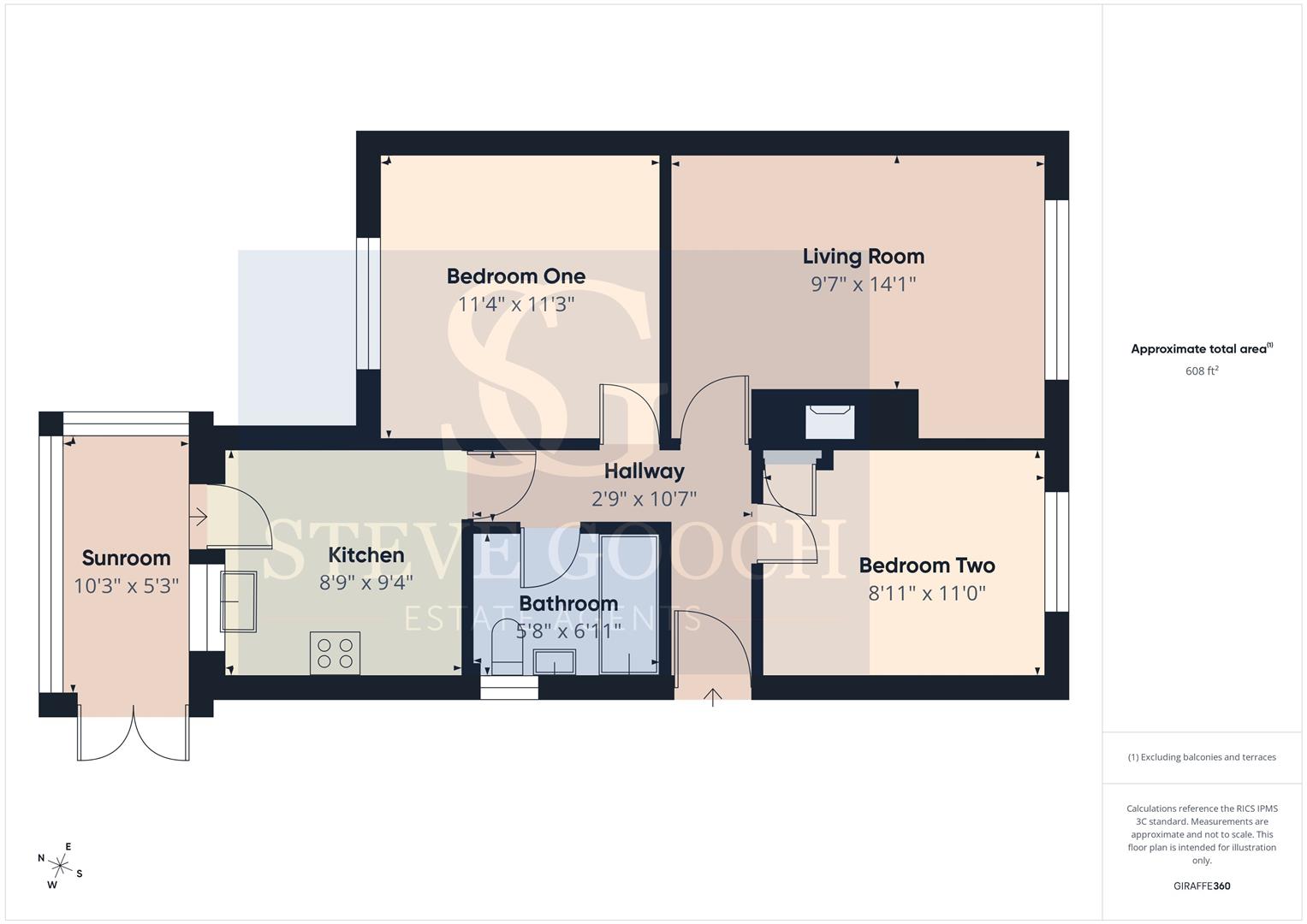12, Oakhill Road, Mitcheldean floorplan