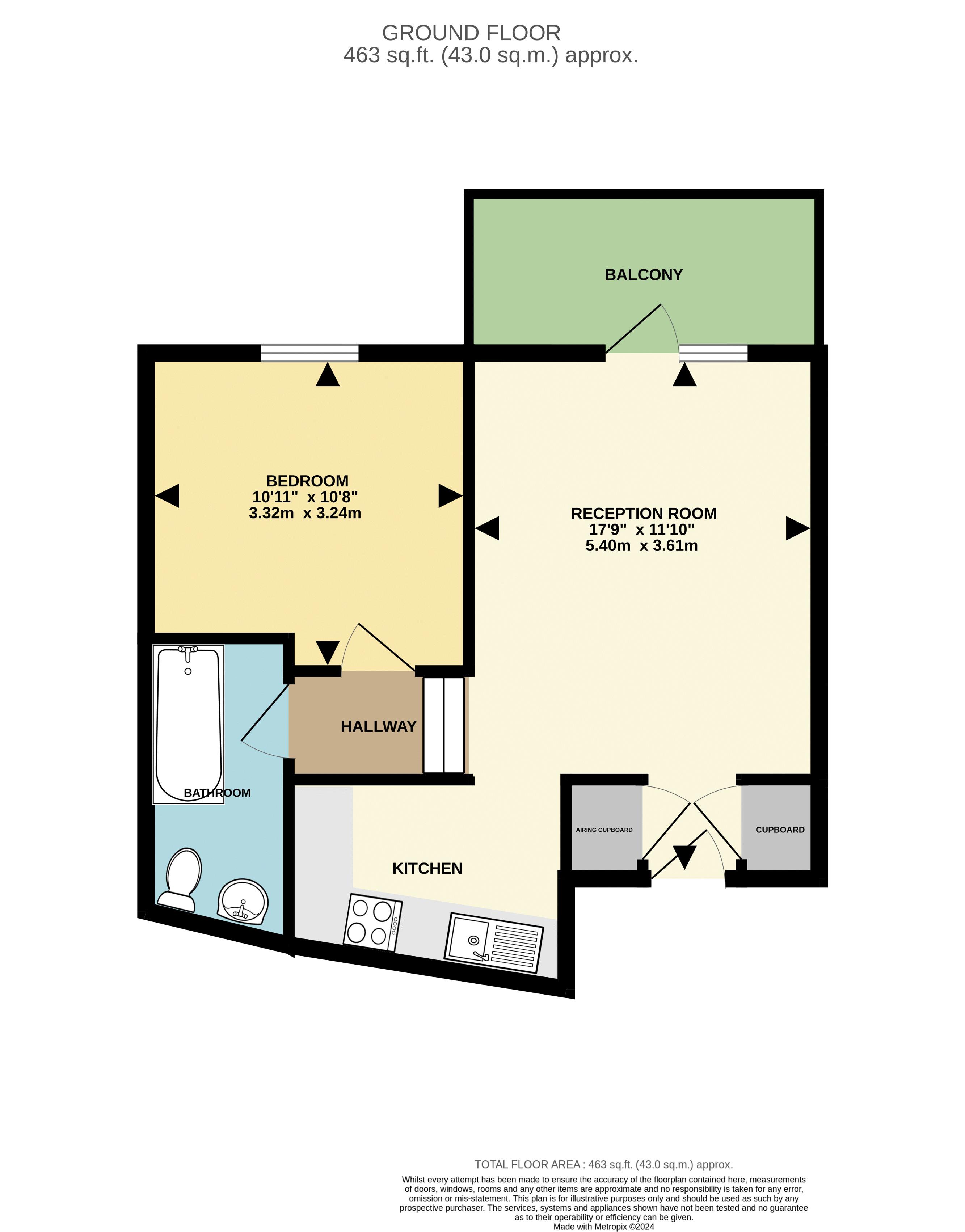 67C, The Parade, Bourne End floorplan