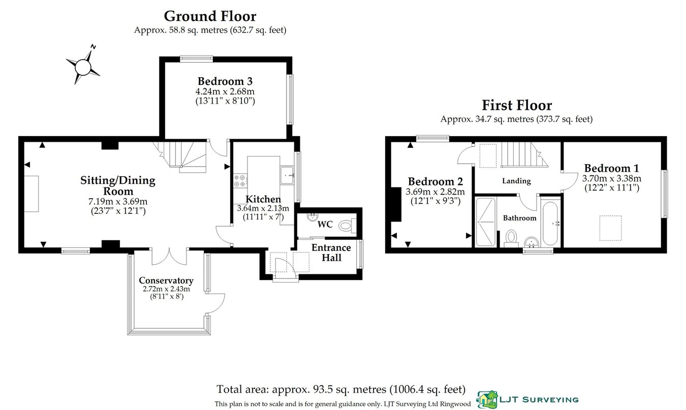 Gardeners Cottage, Pound Lane, Burley floorplan