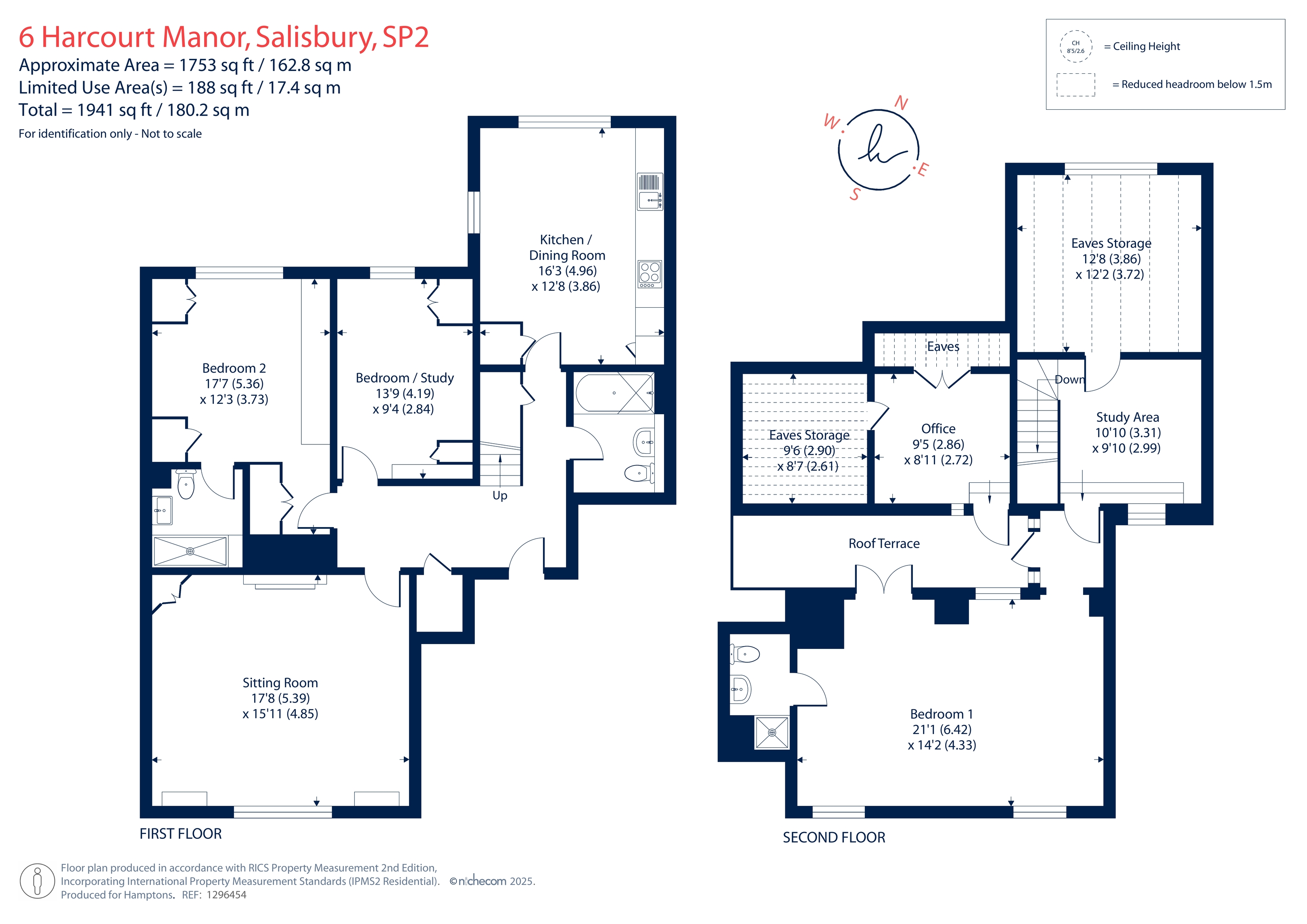 Flat 6, Harcourt Manor, Harcourt Manor, Salisbury floorplan