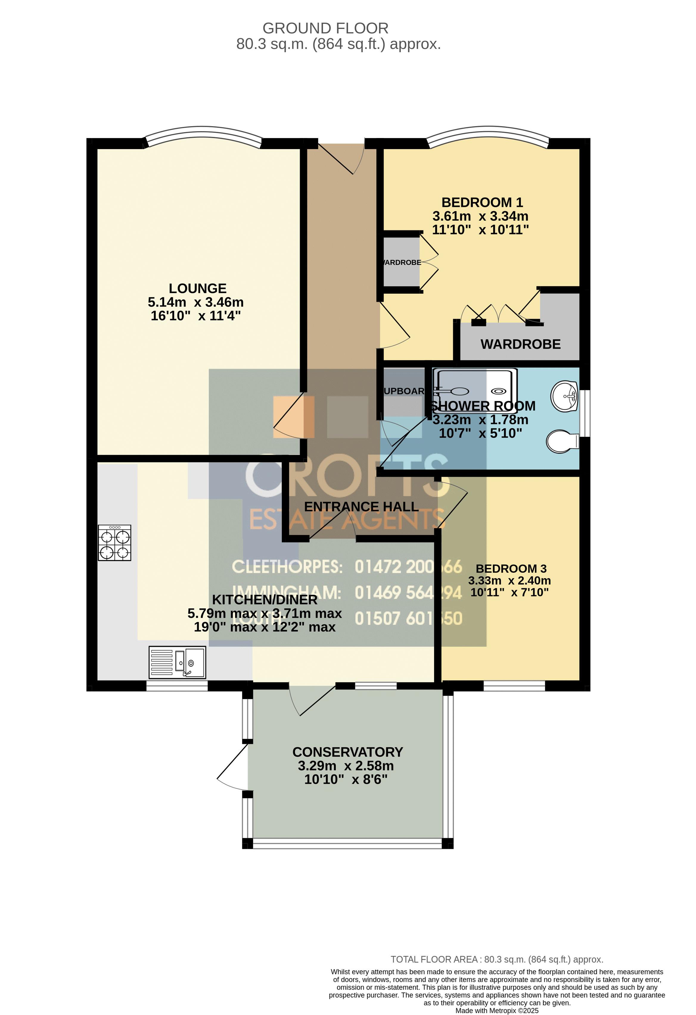 5, Freeman Court, Grimsby floorplan