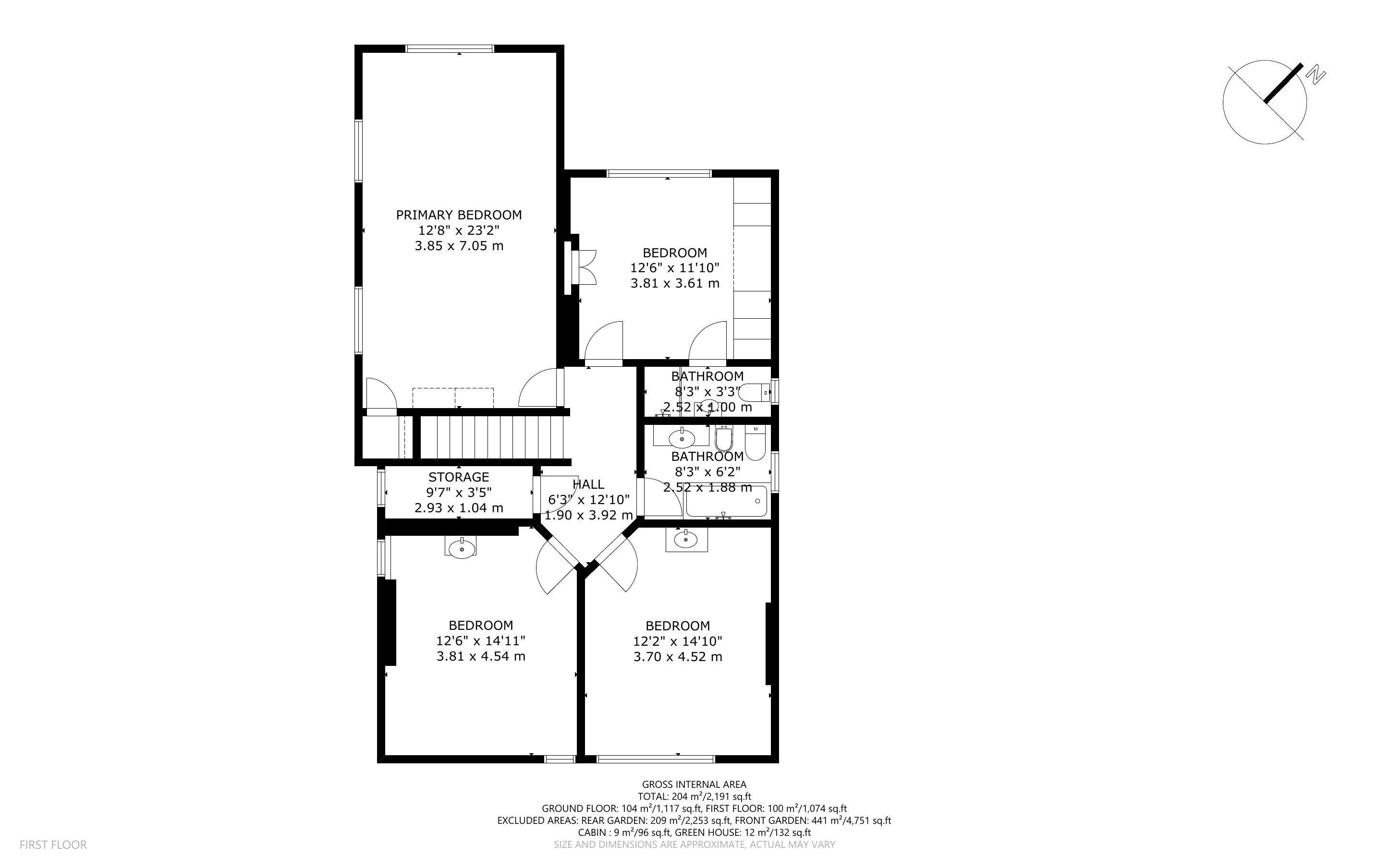 195, Oldfield Lane North, Greenford floorplan
