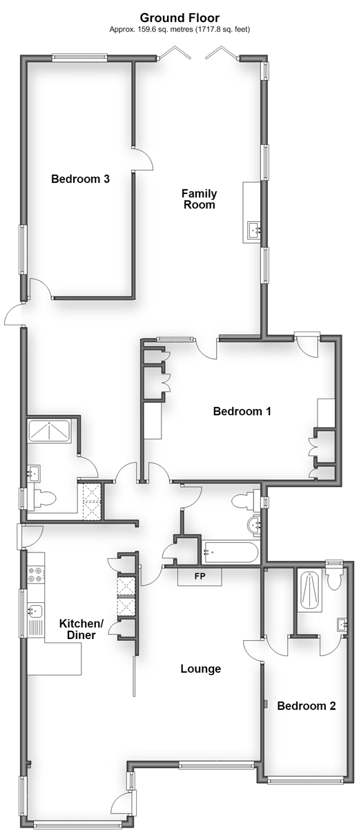 Maydowns Road Chestfield, Whitstable floorplan