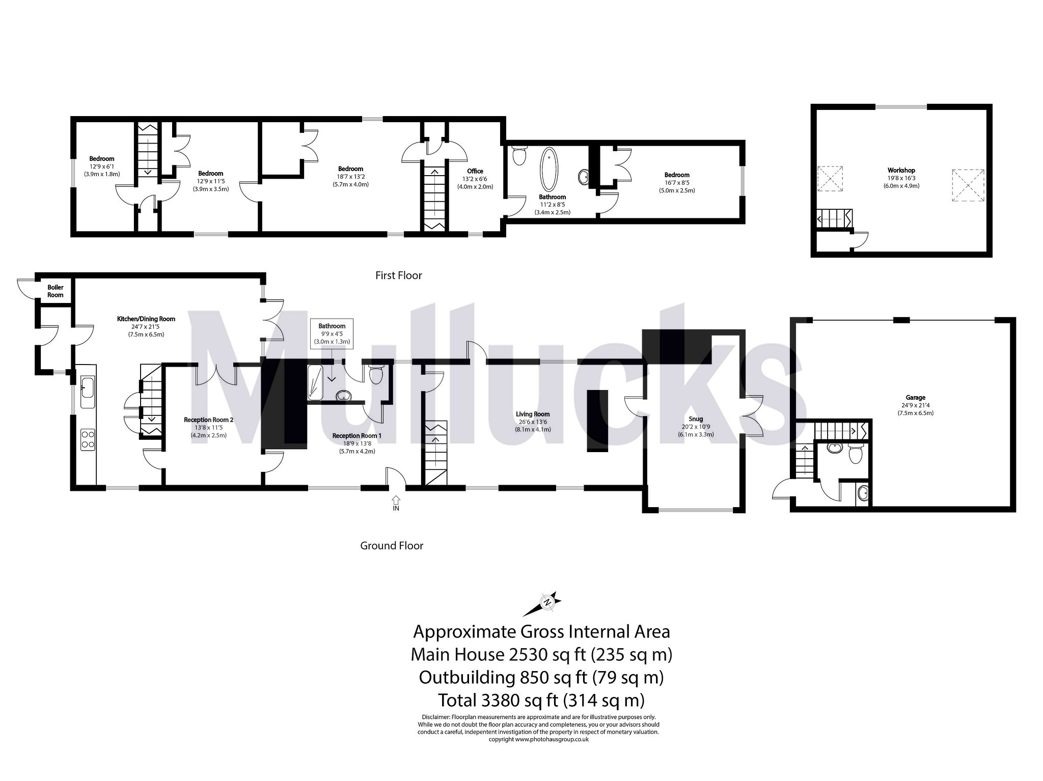High Street, Barkway, Nr Royston, Hertfordshire, SG8 floorplan