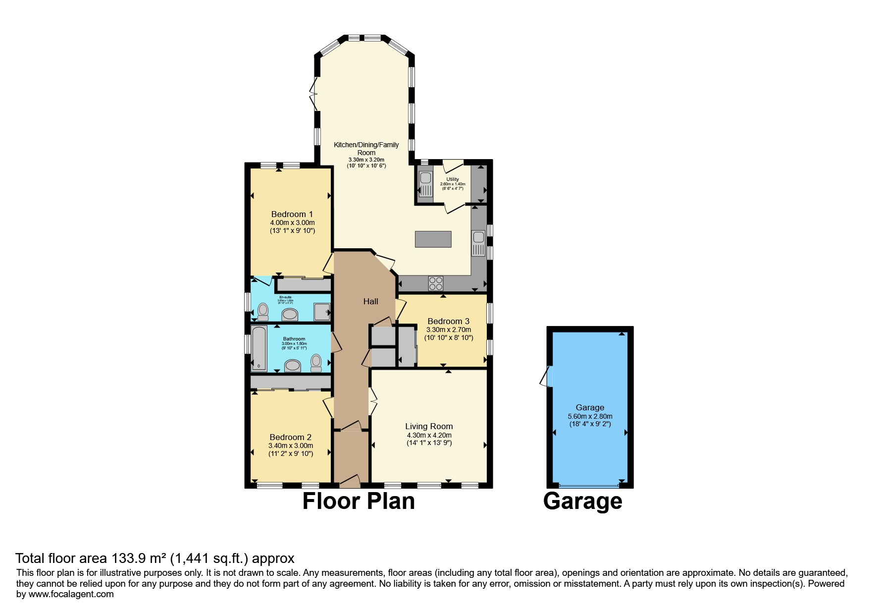 3, Randolph Court, Kirkcaldy floorplan