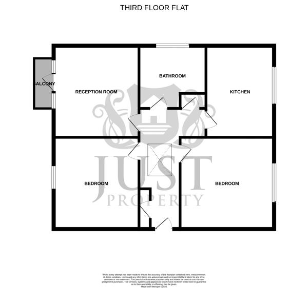 Flat 15 Greenhayes, 46, Springfield Road, St. Leonards-On-Sea floorplan