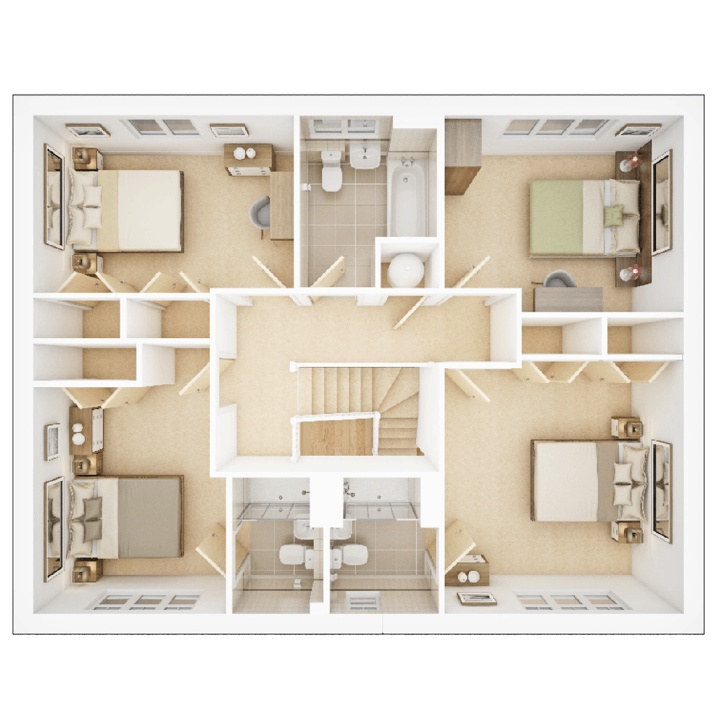 "The Standford Plot 191" at Cog Road, Sully, Penarth CF64, 4 bedroom