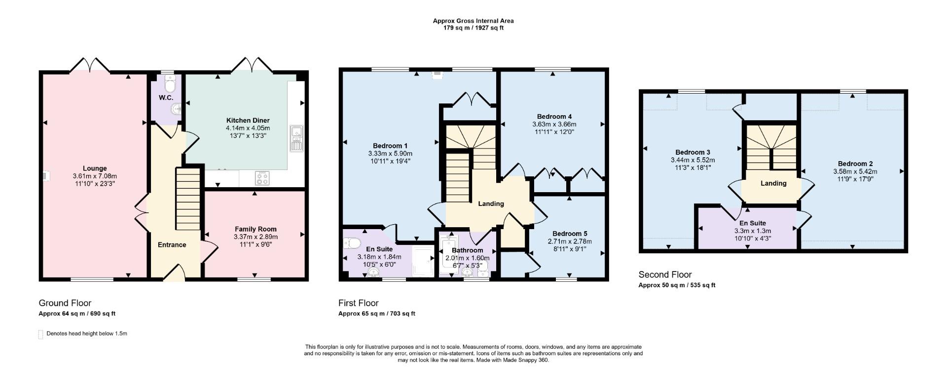 Ironwood Avenue, Kettering floorplan