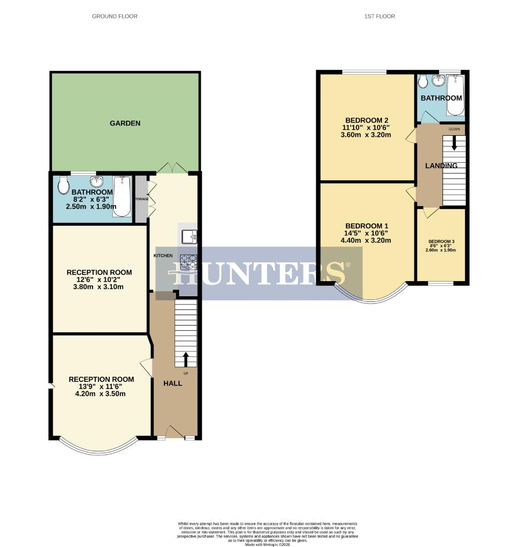 45, Rochester Ave, Upton Park floorplan