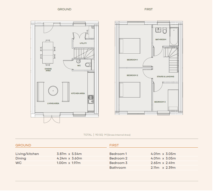 2 Gills Mews, West Yorkshire floorplan