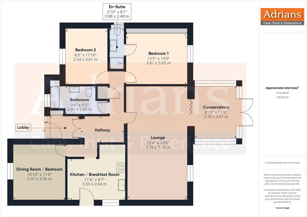 39, Roxwell Avenue, Chelmsford floorplan