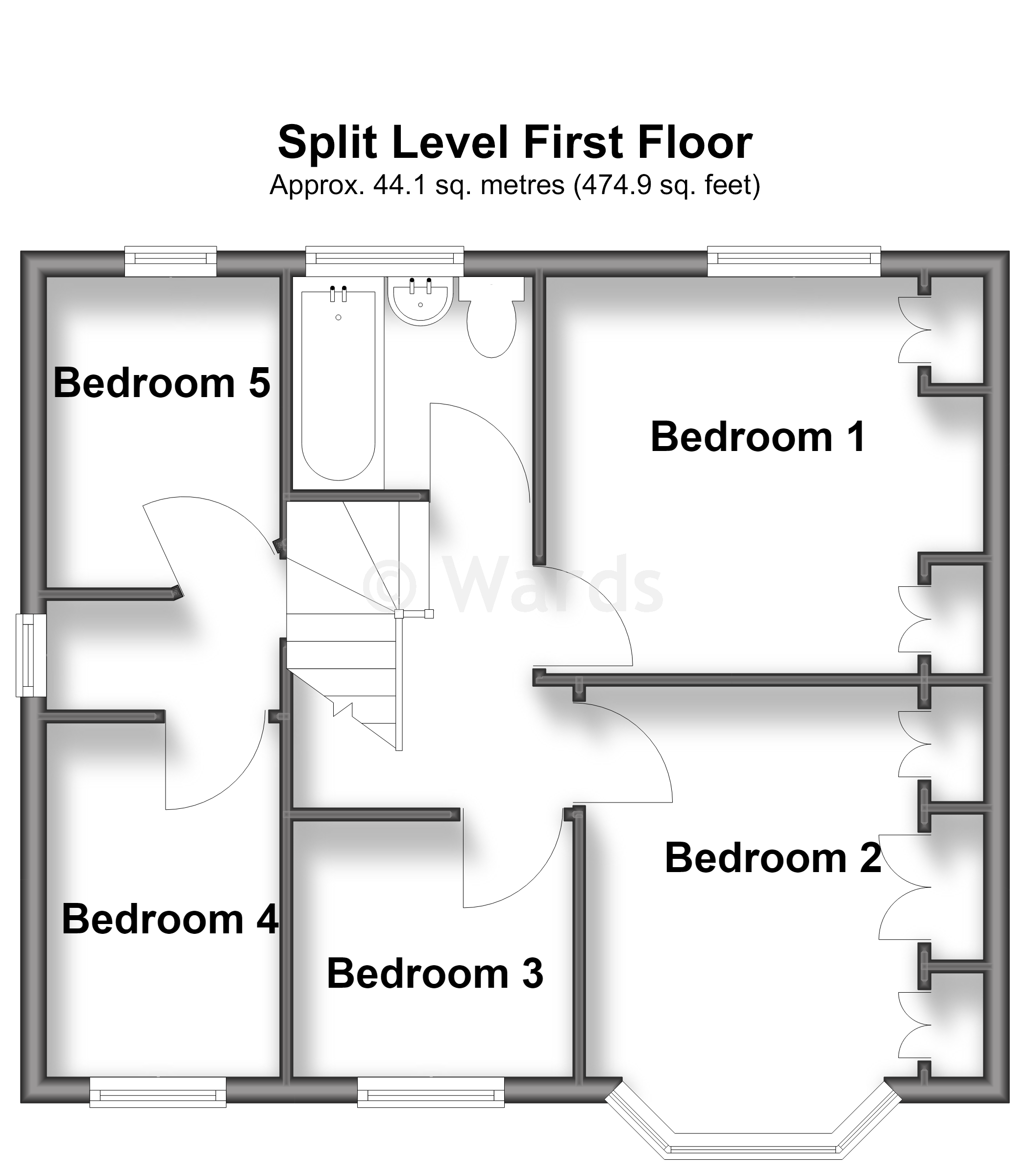 17, Oakmere Road, London floorplan