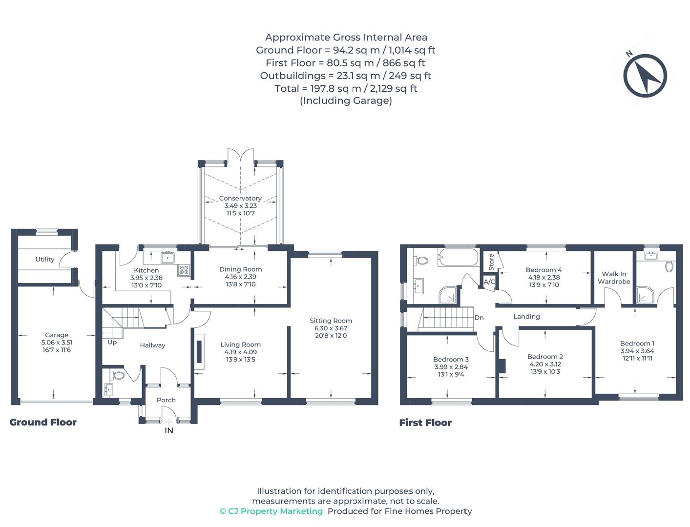 10, Nup End Close, Aylesbury floorplan