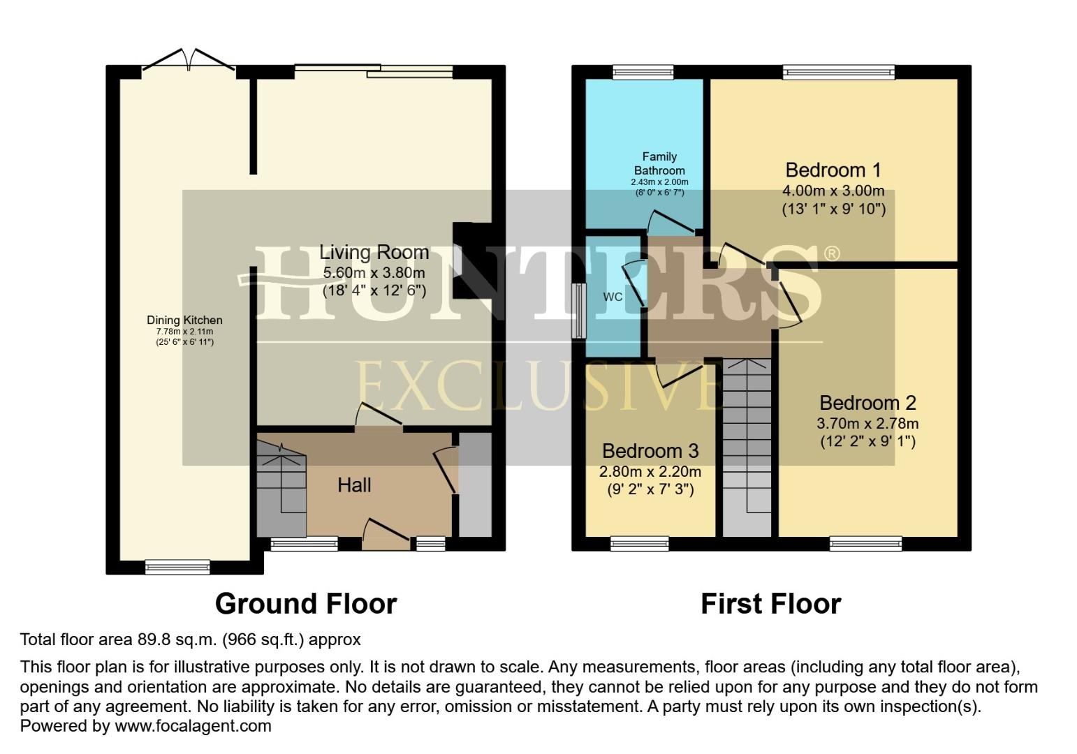 64, High Grange, Lichfield floorplan