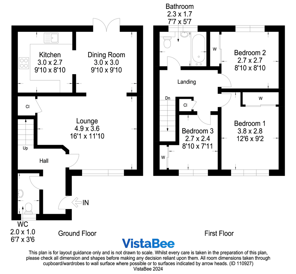 41, Crosslee Park, Houston floorplan