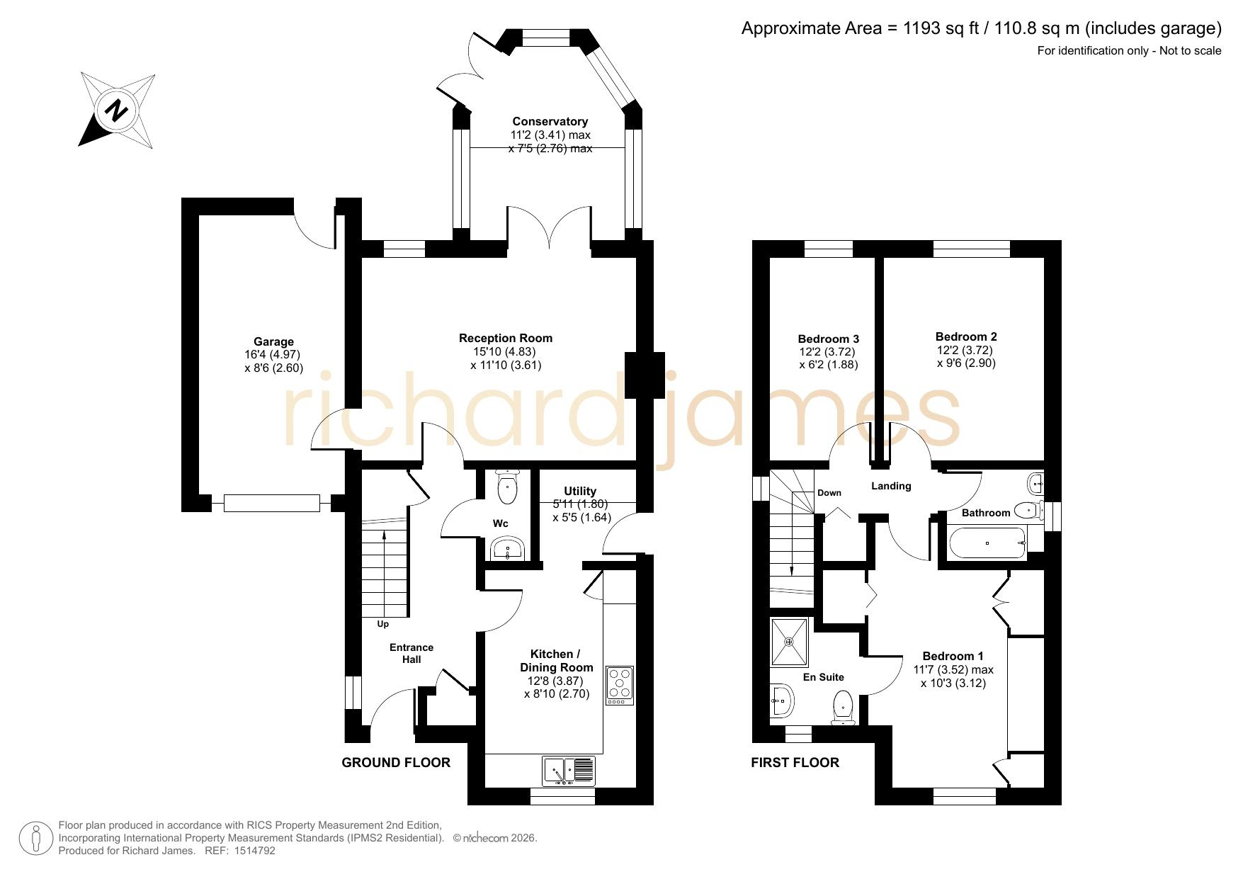 4, Cagney Drive, Swindon floorplan