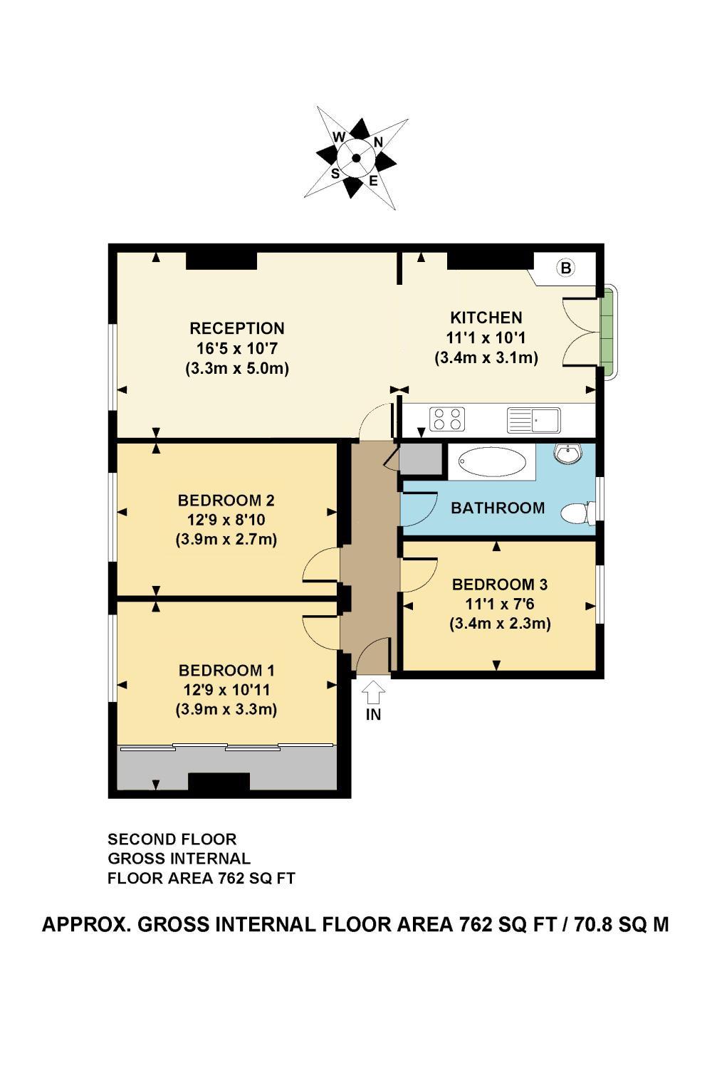 3 Bedrooms Flat to rent in Whales Yard, West Ham Lane, London E15