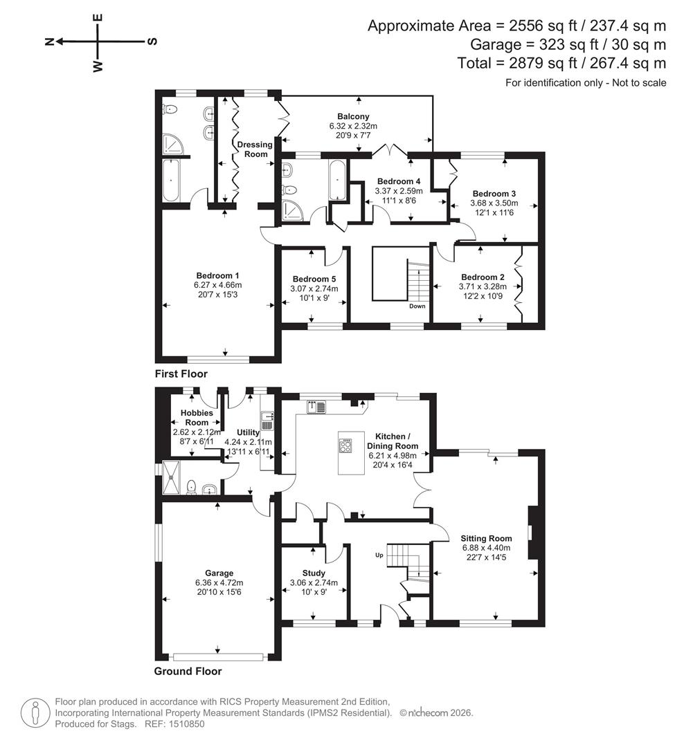 Copse End, Stallen, Sherborne floorplan