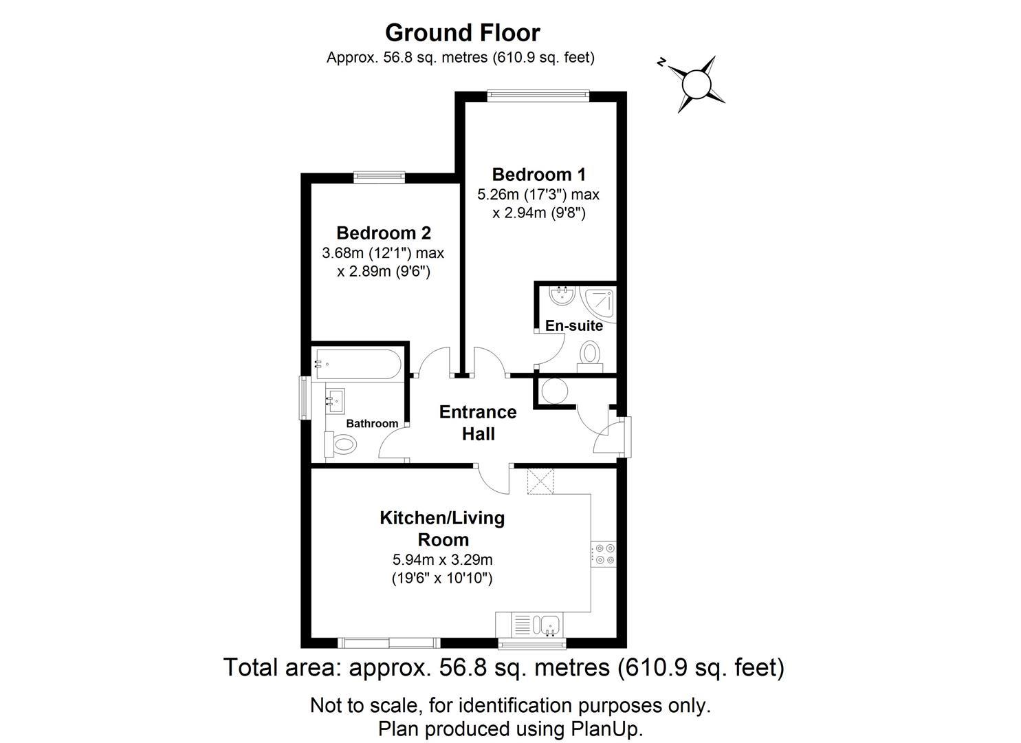 2 The Birches, 15 Sandridge Park, St Albans floorplan