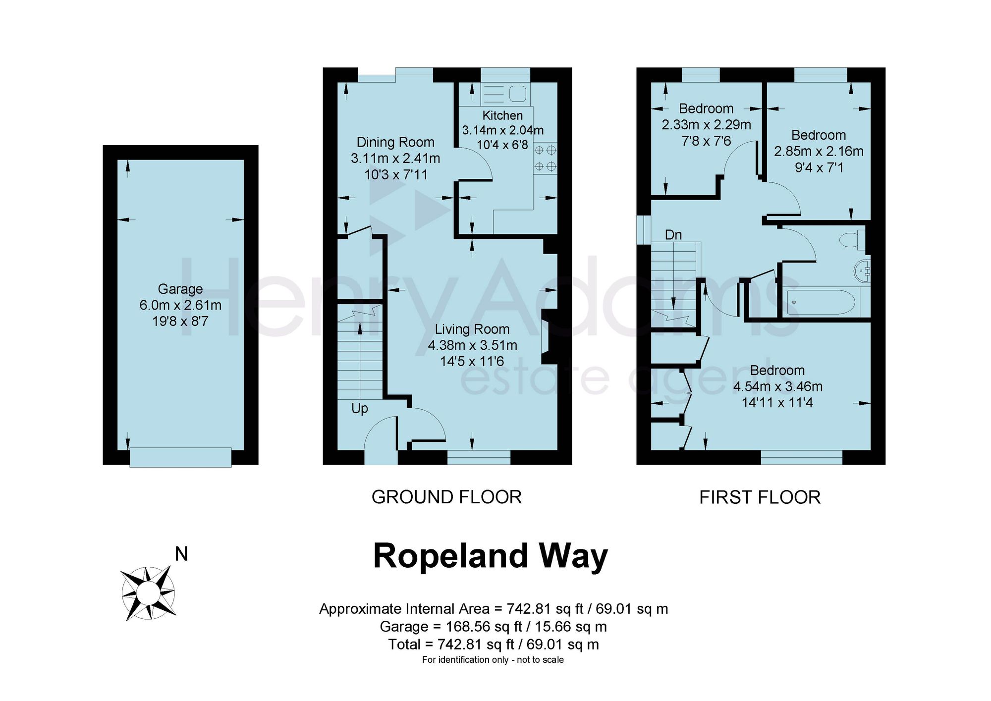 Ropeland Way, Horsham floorplan