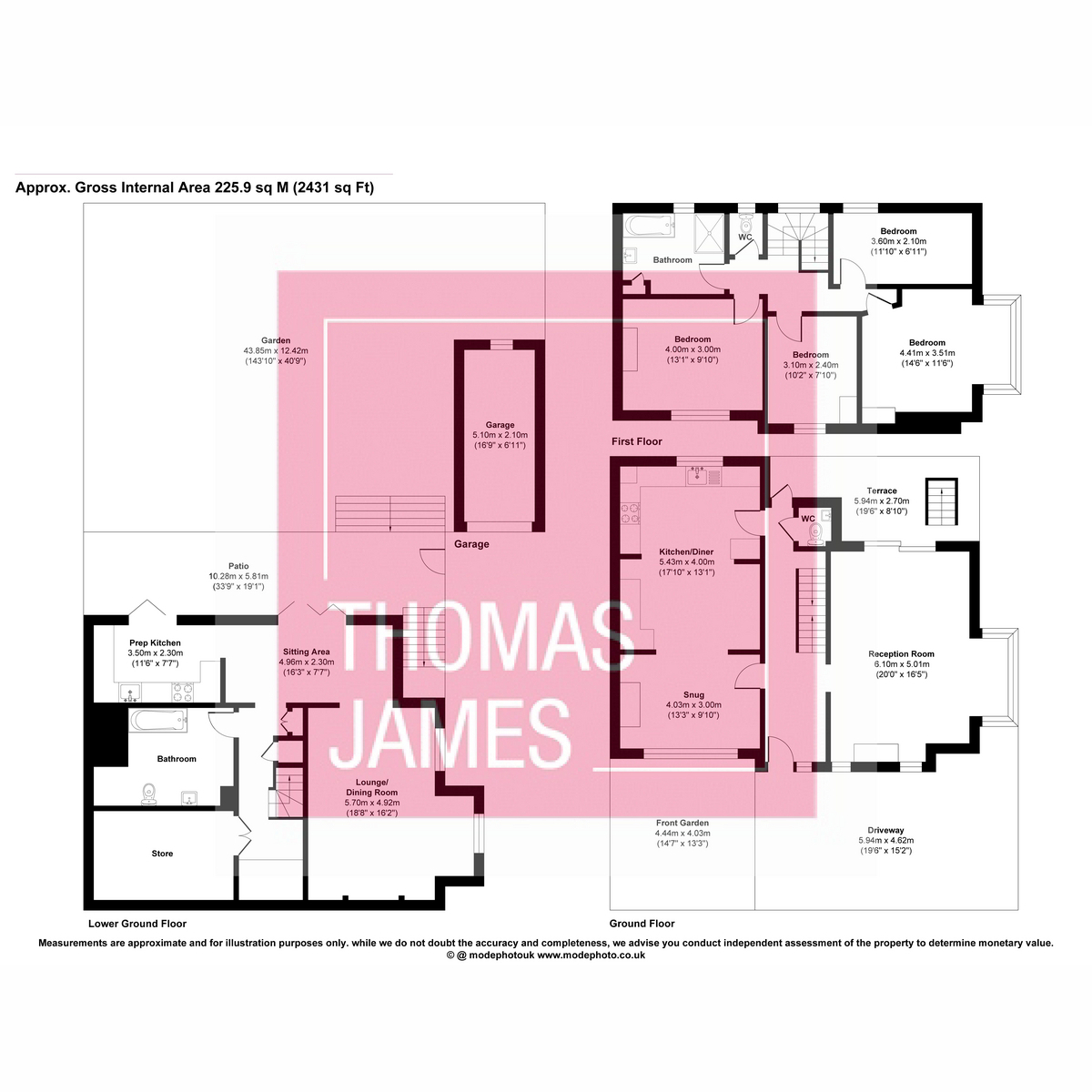 25, Rosslyn Avenue, Barnet floorplan