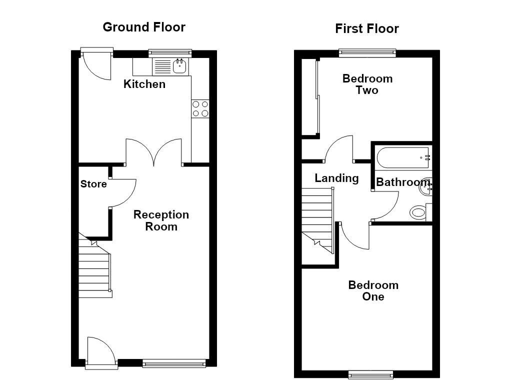 Pendle Street East, Sabden floorplan