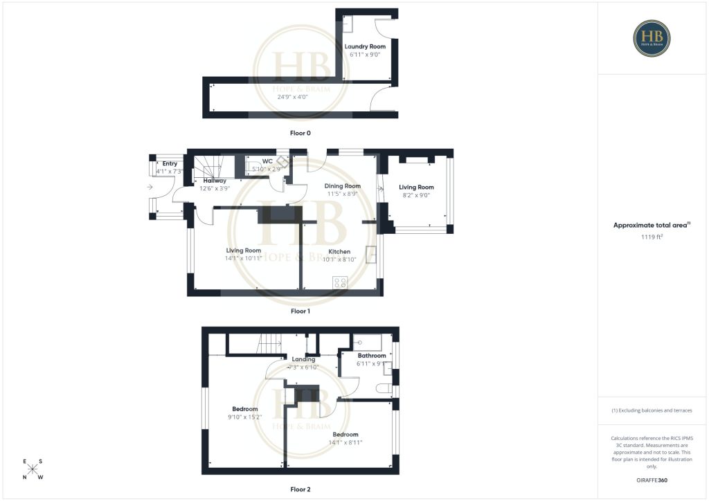 5a, Upgang Lane, Whitby floorplan