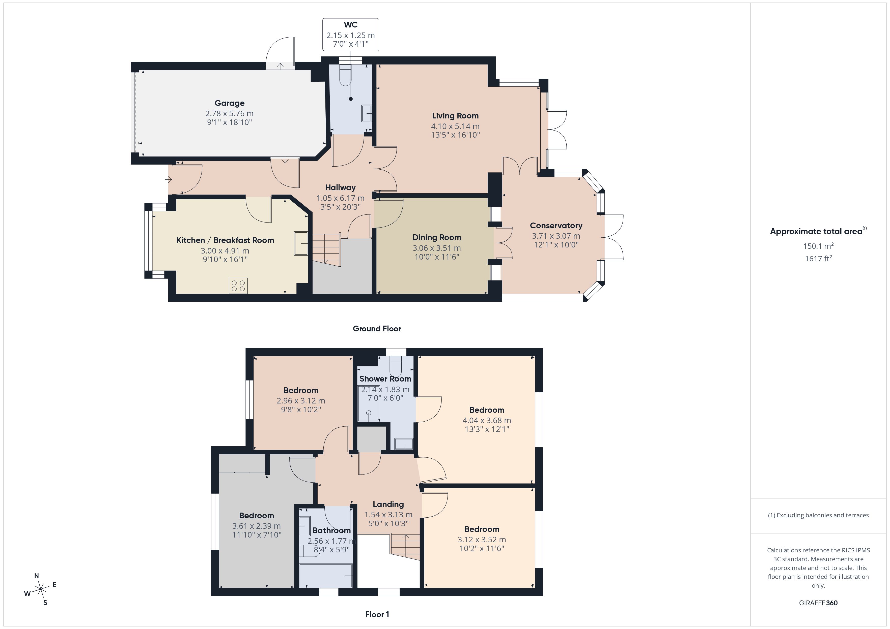 2 Pyms Garden,, Hedley Road, High Wycombe floorplan