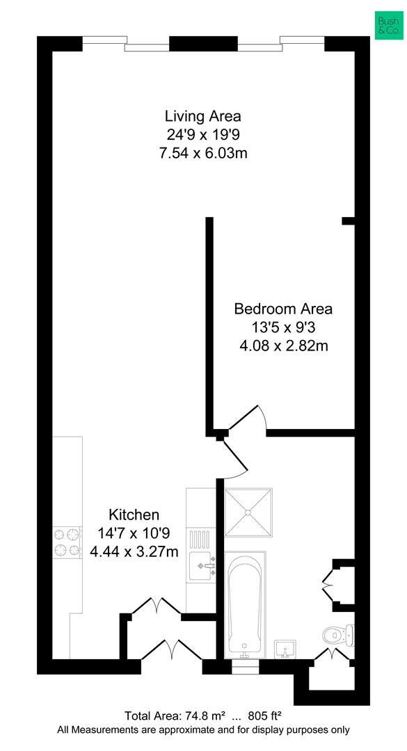 The Studio, 169, Histon Road, Cambridge floorplan