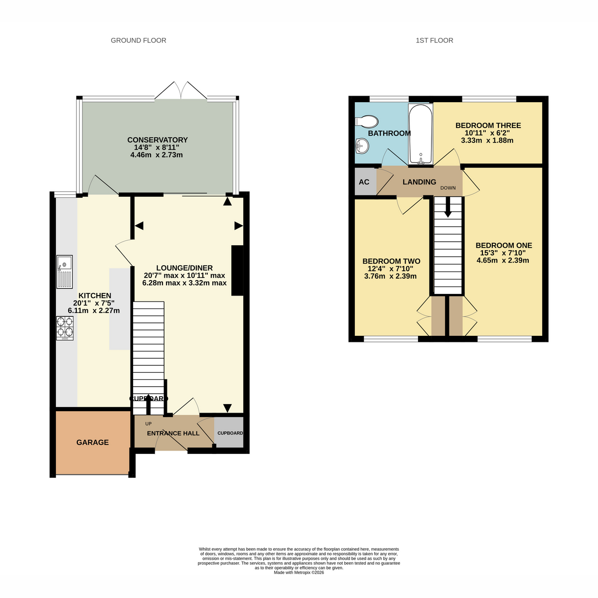 Viscount Walk, Poole floorplan