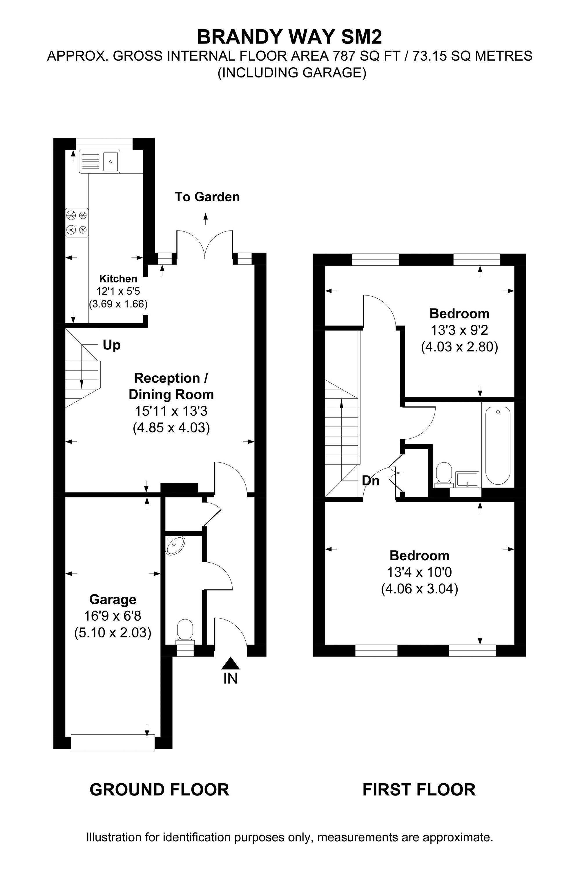 3 Brandy Way, Sutton floorplan
