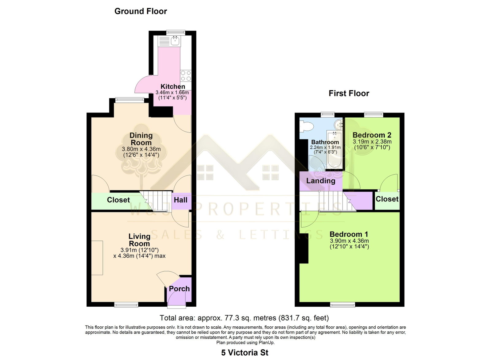 5, Victoria Street, Accrington floorplan
